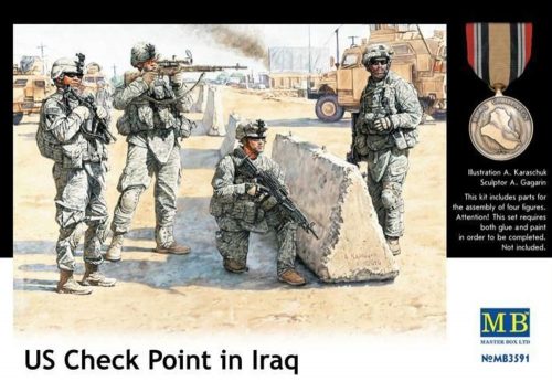 Master Box U.S. in Iraq, Checkpoint 1:35 (MB3591)