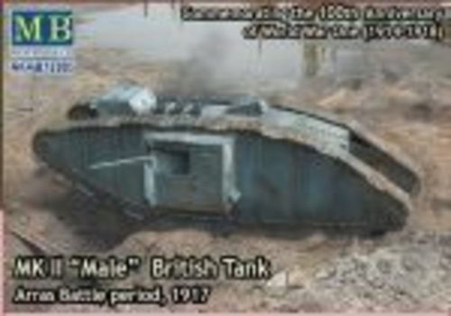 Master Box Mk II Male British tank.Arras Battle per 1:72 (72005)