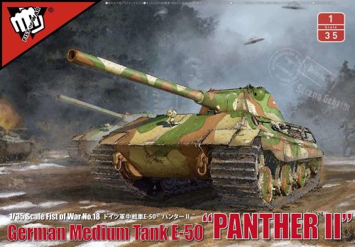 Modelcollect German WWII E-50M Medium Tank w.105MM GUN 1:35 (UA35001)