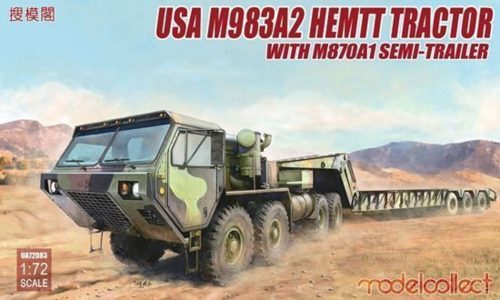 Modelcollect USA M983A2 HEMTT Tractor & M870A1 Semi- -trailer 1:72 (UA72083)