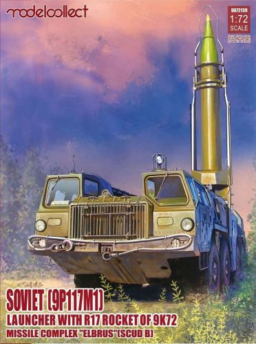 Modelcollect Soviet(9P117M1) Laungher R17 rocket of 9K72 missile complexELEBRUS/SCUD B 1:72 (UA72138)