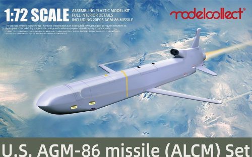 Modelcollect U.S. AGM-86 air-launched cruise missile (ALCM) Set 20 pics 1:72 (UA72224)