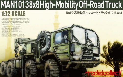 Modelcollect German MAN KAT1M1013 8*8 HIGH-Mobility off-road truck 1:72 (UA72342)