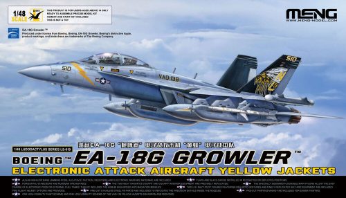 Meng Boeing EA-18G Growler Electronic Attack Aircraft Yellow Jackets 1:48 (LS-019)