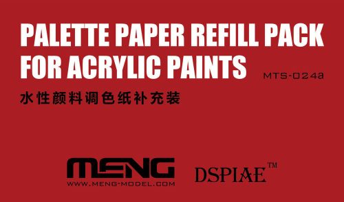 Meng Palette Paper Refill Pack  (MTS-024a)