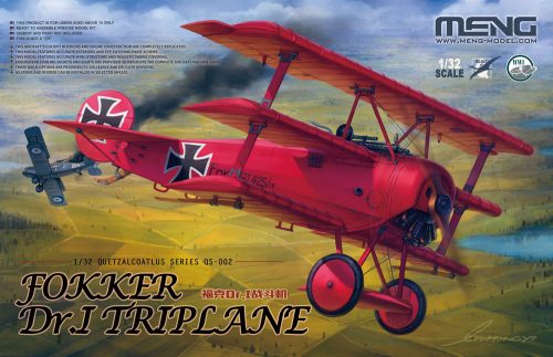 Meng Fokker Dr.I Triplane 1:32 (QS-002)