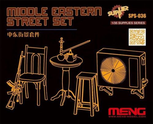 Meng Middle Eastern Street Set (Resin) 1:35 (SPS-036)