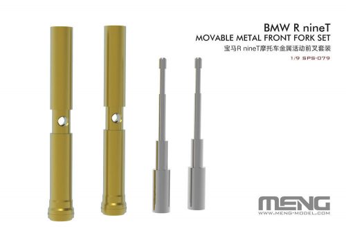 Meng BMW R nineT Movable Metal Front Fork Set 1:9 (SPS-079)