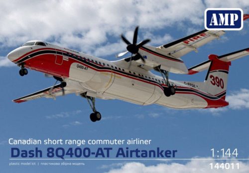 Micro Mir AMP Dash 8Q400-MR Air Tanker 1:144 (AMP144011)