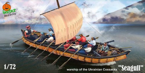 Micro Mir AMP Garbuz Model, Seagull warship of the Ukrainian Cossacks 1:72 (GM72-002)