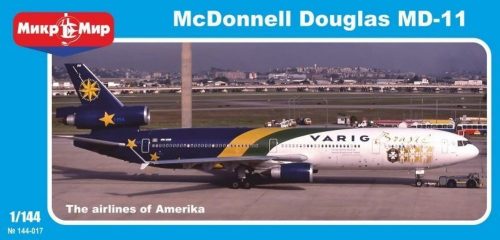 Micro Mir AMP McDonnell Douglas MD-11 Varig Brasil.Lim Limited Edition 1:144 (MM144-017)