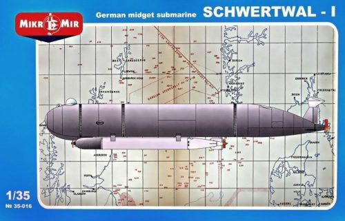 Micro Mir AMP Schwertwal-I German midget submarine 1:35 (MM35-016)