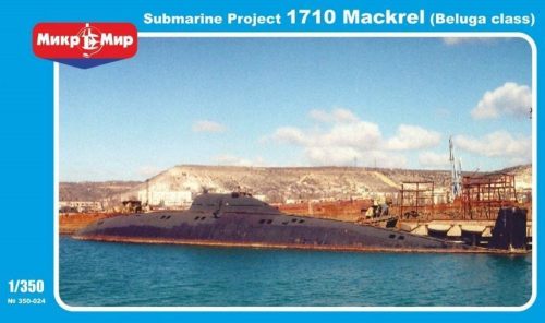 Micro Mir AMP Soviet submarine Projekt 1710 Mackrel (Beluga class) 1:350 (MM350-024)