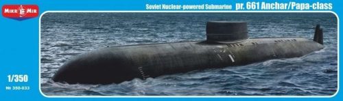 Micro Mir AMP Project 661 Anchar/Papa-class Soviet nuclear-powered submarine 1:350 (MM350-033)