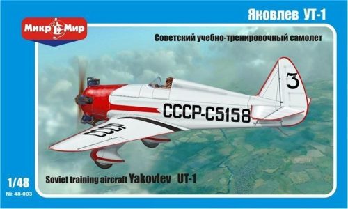 Micro Mir AMP Yakovlev UT-1 Soviet training aircraft 1:48 (MM48-002)