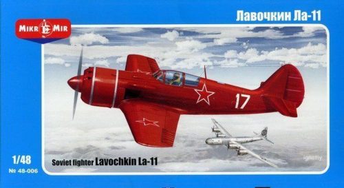 Micro Mir AMP Lavochkin La-11 Soviet fighter 1:48 (MM48-006)