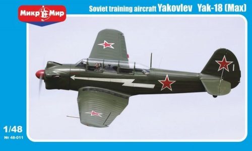 Micro Mir AMP Yakovlev Yak-18(max) Soviet trainer airc 1:48 (MM48-011)