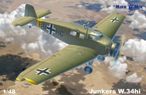 Micro Mir AMP Junkers W.34hi 1:48 (MM48-019)