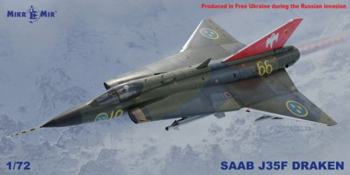 Micro Mir AMP Saab J35F Draken 1:72 (MM72-027)