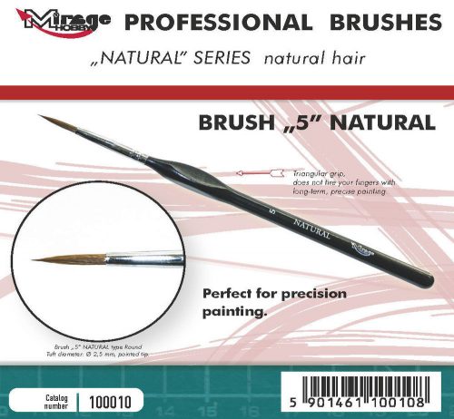 Mirage Hobby MIRAGE BRUSH NATURAL SIZE 5  (100010)