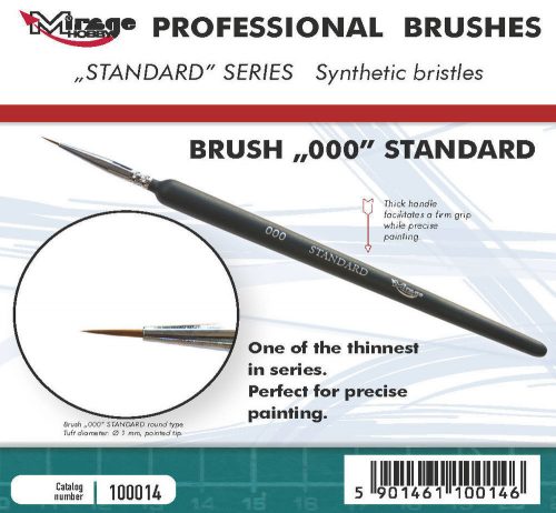 Mirage Hobby Brush Standard Size 000 (100014)