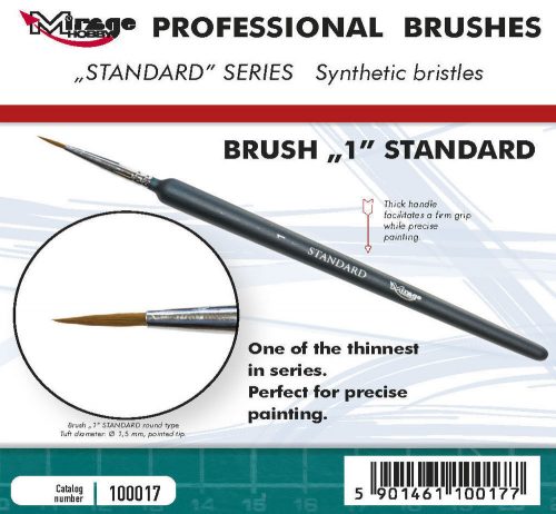 Mirage Hobby Brush Standard Size 1 (100017)