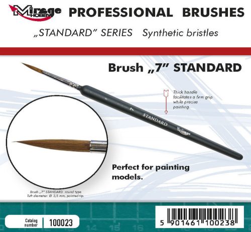 Mirage Hobby MIRAGE BRUSH STANDARD SIZE 7  (100023)