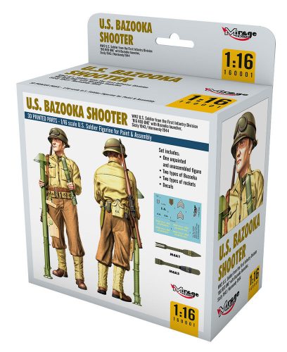 Mirage Hobby U.S. BAZOOKA SHOOTER 1:16 (160001)