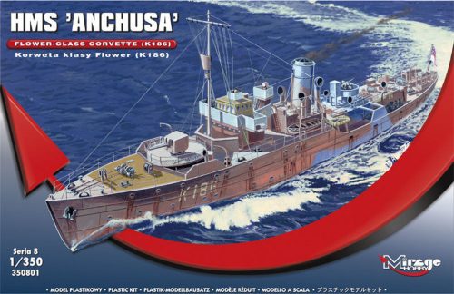 Mirage Hobby HMS Anchusa Flower-Class Corvette K186 1:350 (350801)