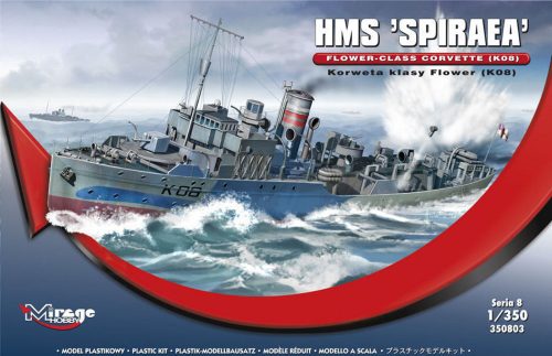 Mirage Hobby HMS SPIRAEA Flower-Class Corvette (K08) 1:350 (350803)