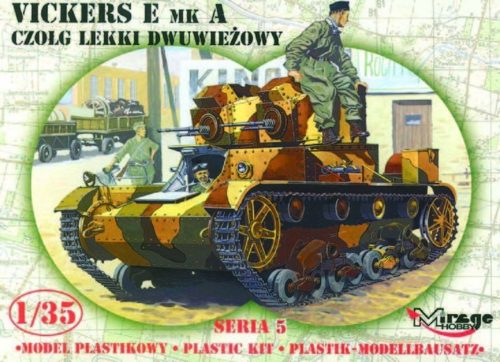 Mirage Hobby Leichter Panzer Vickers E Mk A Limited Edition 1:35 (35303)