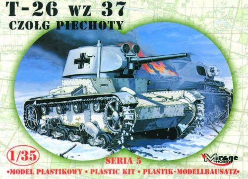 Mirage Hobby Deutscher Beutepanzer T-26 1937 1:35 (35308)