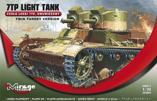 Mirage Hobby 7TP Light Tank Twin Turret Version 1:35 (355002)