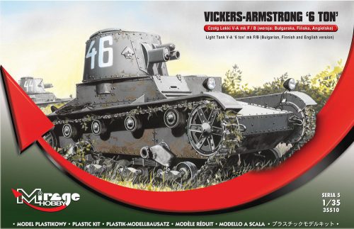 Mirage Hobby Vickers Armstrong 6ton mk F/B Light tank 1:35 (355010)