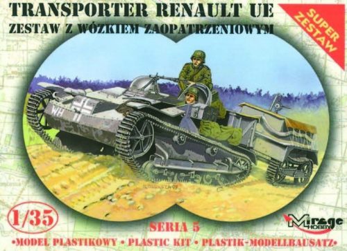 Mirage Hobby Renault UE + Universal Transportanhänger 1:35 (35514)