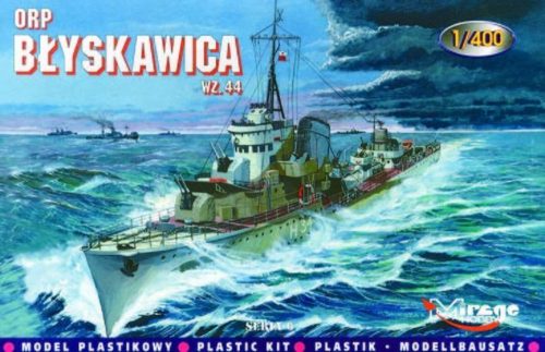 Mirage Hobby Zerstörer ORP Blyskawica 1944 1:400 (40011)