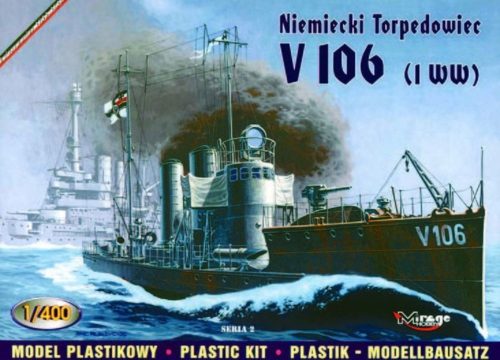 Mirage Hobby Deutsches Torpedoboot V 106 1:400 (40028)