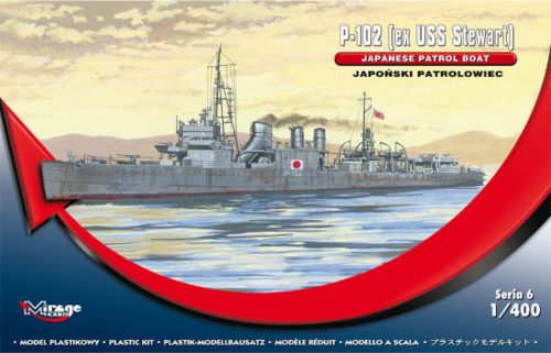 Mirage Hobby P-102 (ex USS Steward) Jap. Patr. Boat 1:400 (400611)