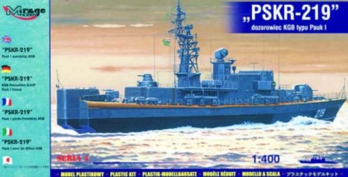 Mirage Hobby KGB-Patrouillenschiff PSKR-219 Pauk I-Klasse 1:400 (40423)