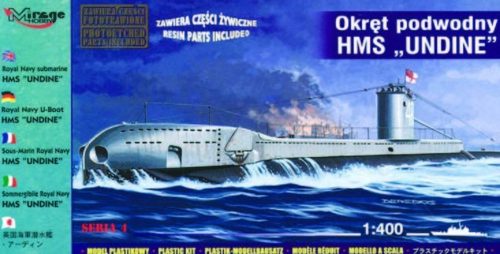 Mirage Hobby U-Boot HMS Undine der Royal Navy 1:400 (40429)