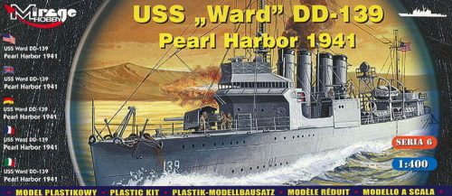 Mirage Hobby USS Ward DD-139 'Pearl Harbor 1941' 1:400 (40601)