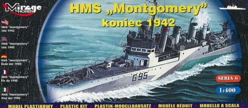 Mirage Hobby HMS 'Montgomery' late 1942 1:400 (40607)