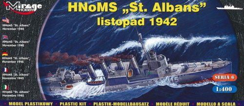 Mirage Hobby HMS 'St Albans' Allied destroyer 1:400 (40609)