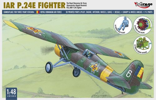 Mirage Hobby IAR P.24E FIGHTER The Royal Romanian Air Force mit Resin und Fotoätzteilen 1:48 (481006)