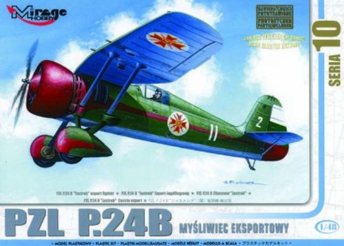 Mirage Hobby PZL P-24 B Jastreb Exportversion mit Resin- und Fotoätzteilen 1:48 (48104)