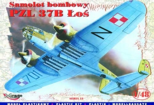 Mirage Hobby PZL P37B Los Bomber 1:48 (481302)