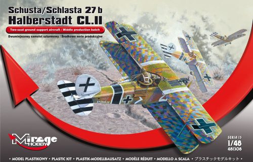 Mirage Hobby Schusta/ Schlasta 27b Halberstadt CL.II 1:48 (481308)