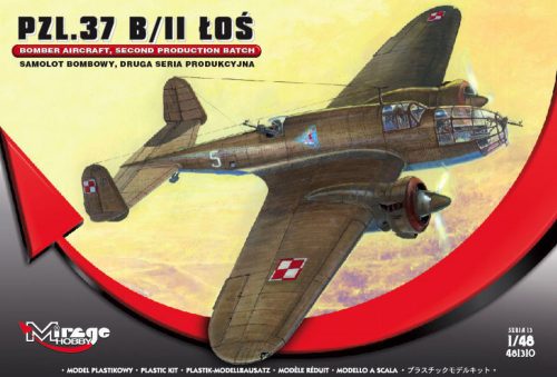 Mirage Hobby PZL.37 B/II LOS Bomber Aircraft 1:48 (481310)