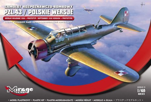 Mirage Hobby PZL.43 September 1939 VER.+Prototype 1:48 (481313)