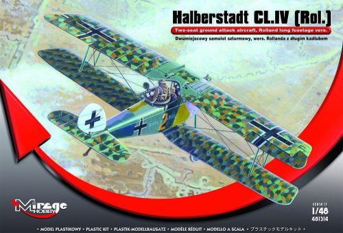 Mirage Hobby Halberstadt CL.IV(Rol)Twi-seat ground su 1:48 (481314)